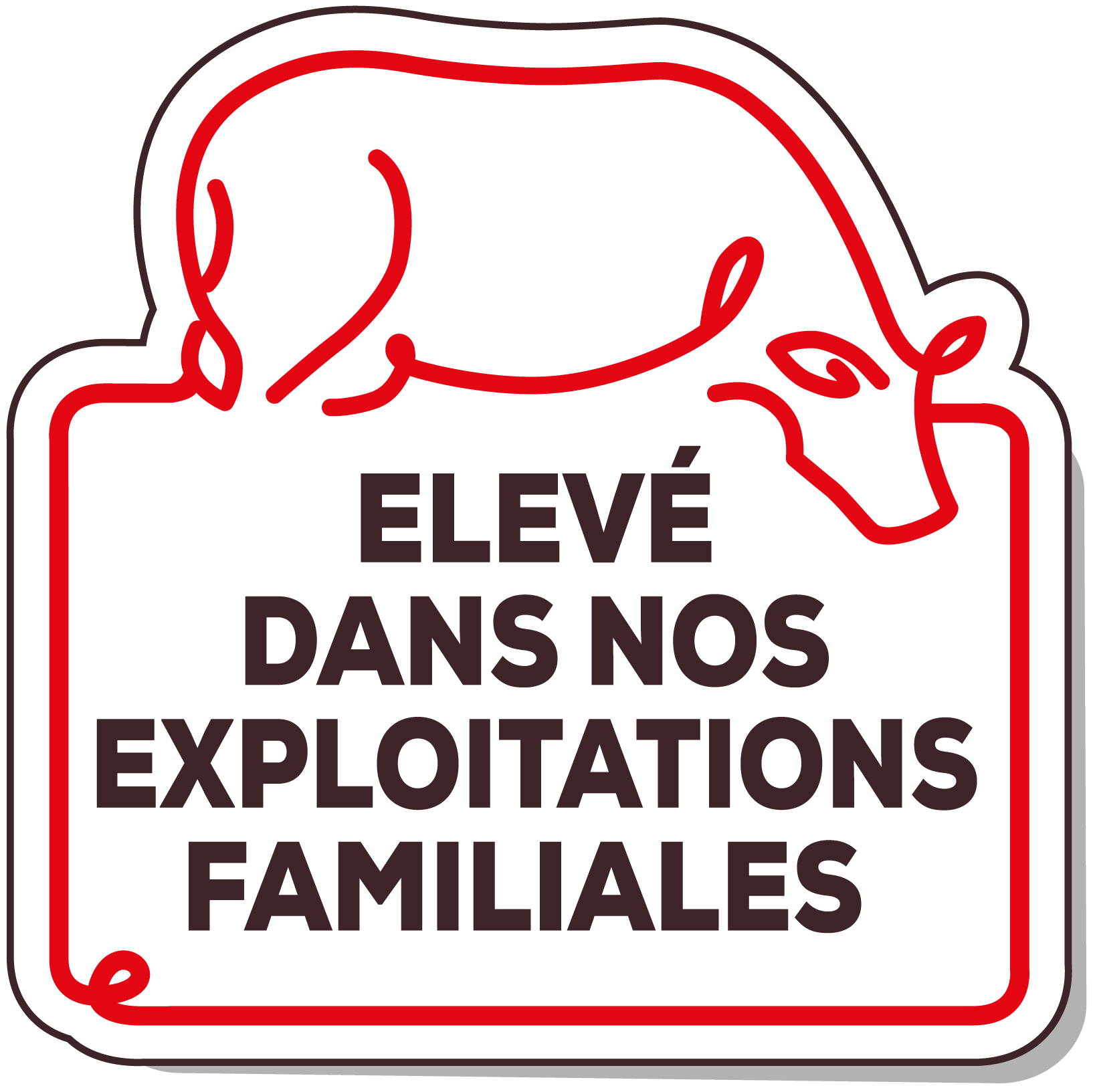 élevé dans nos exploitations familiales