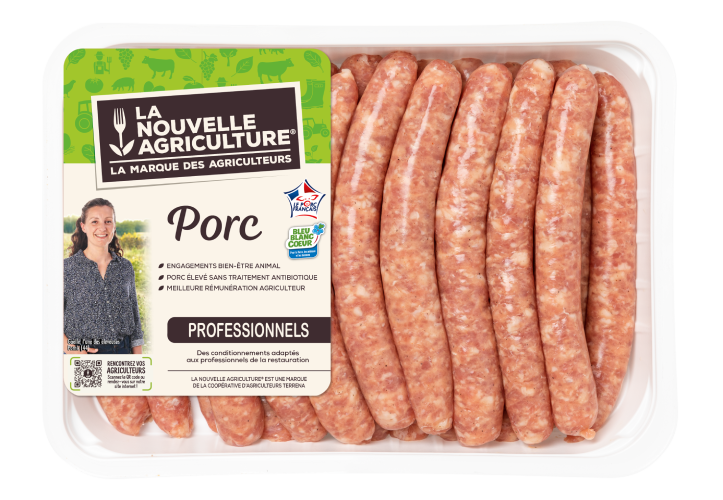 LES CHIPOLATAS NATURES LA NOUVELLE AGRICULTURE® PROFESSIONNELS