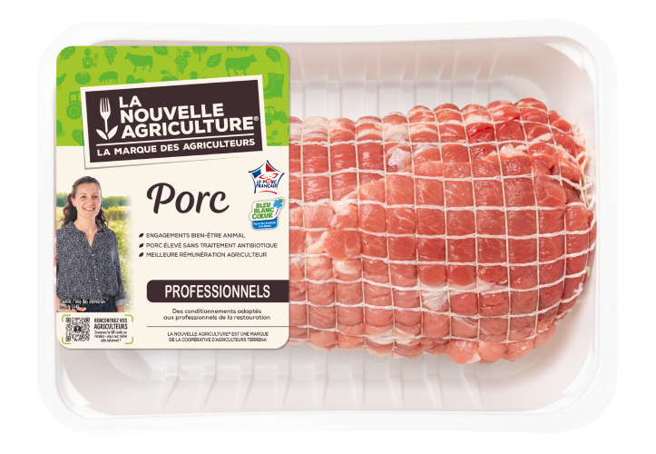 LE RÔTI ÉCHINE DE PORC LA NOUVELLE AGRICULTURE® PROFESSIONNELS