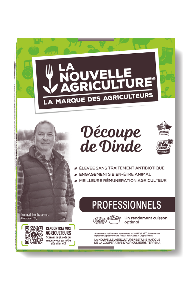 SAUTÉ DE DINDE LA NOUVELLE AGRICULTURE® PROFESSIONNELS