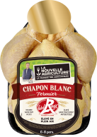Pack produit de Chapon Blanc Fermier Label Rouge La Nouvelle Agriculture