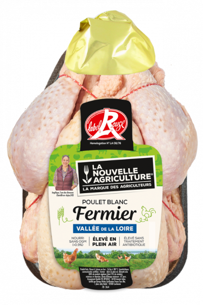 LE POULET ENTIER FERMIER LABEL ROUGE LA NOUVELLE AGRICULTURE®