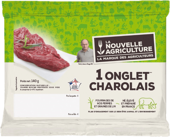 L'onglet charolais La Nouvelle Agriculture®