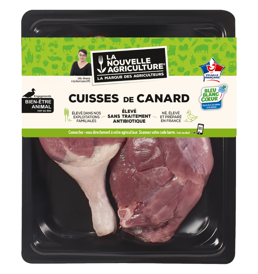 LES CUISSES DE CANARD LA NOUVELLE AGRICULTURE®