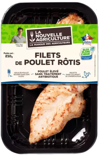 FILETS DE POULET RÔTIS LA NOUVELLE AGRICULTURE®