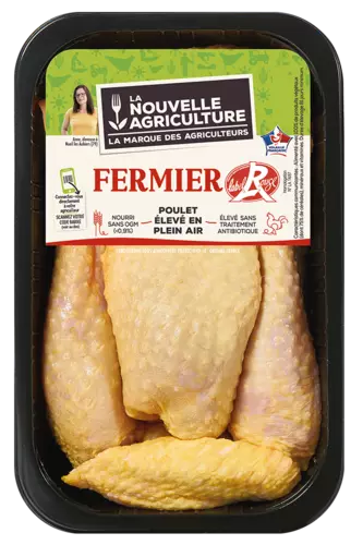 LA FRICASSEE DE POULET FERMIER LABEL ROUGE LA NOUVELLE AGRICULTURE®