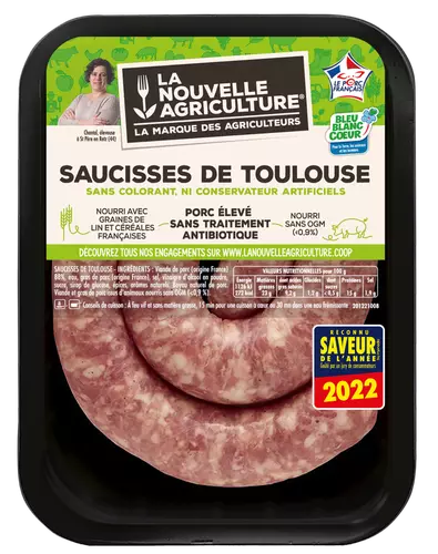 La saucisse de Toulouse enroulée La Nouvelle Agriculture®