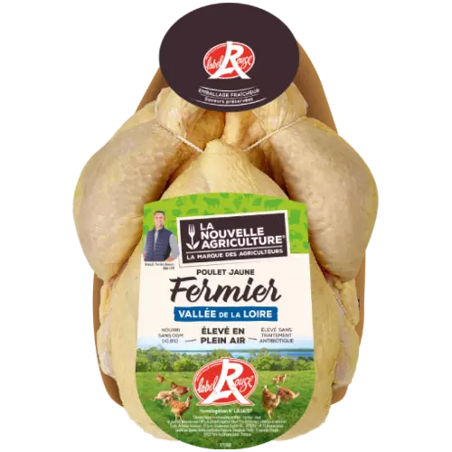 Pack produit poulet entier label rouge