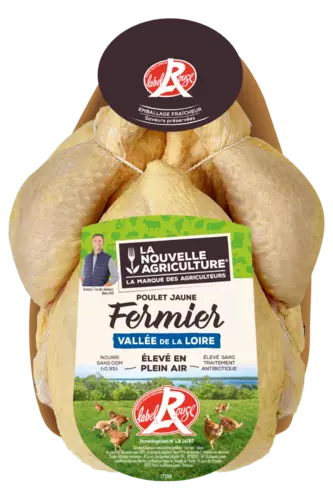 LE POULET ENTIER FERMIER LABEL ROUGE LA NOUVELLE AGRICULTURE®