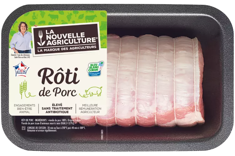 Le rôti de porc La Nouvelle Agriculture®