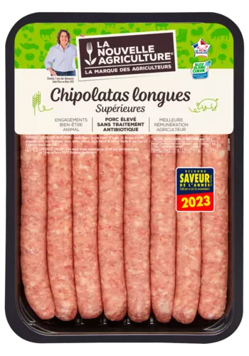Les chipolatas supérieures longues La Nouvelle Agriculture®