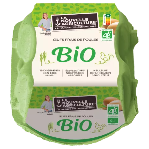 LES ŒUFS BIO LA NOUVELLE AGRICULTURE®