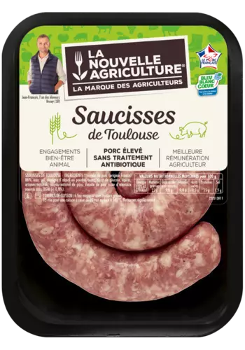 La saucisse de Toulouse enroulée La Nouvelle Agriculture®