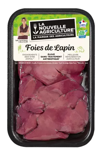 Les foies de lapin La Nouvelle Agriculture®