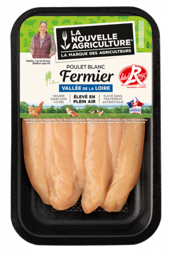 LES AIGUILLETTES DE POULET FERMIER LABEL ROUGE LA NOUVELLE AGRICULTURE® 