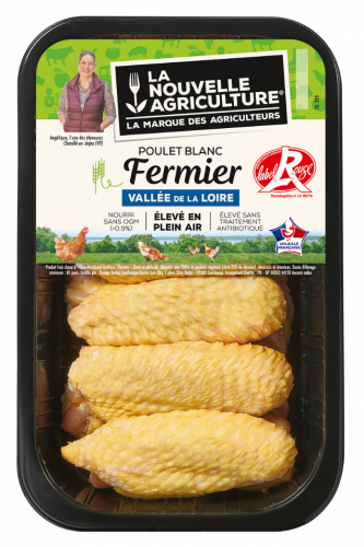 LES AILES DE POULET FERMIER LABEL ROUGE LA NOUVELLE AGRICULTURE®