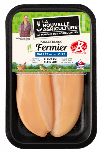 LES FILETS DE POULET FERMIER LABEL ROUGE LA NOUVELLE AGRICULTURE®