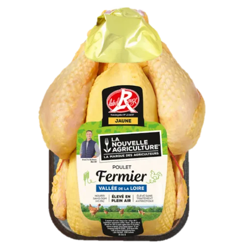 Poulet fermier entier Label Rouge