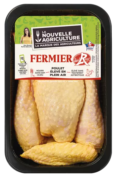 LA FRICASSÉE DE POULET FERMIER LABEL ROUGE LA NOUVELLE AGRICULTURE®