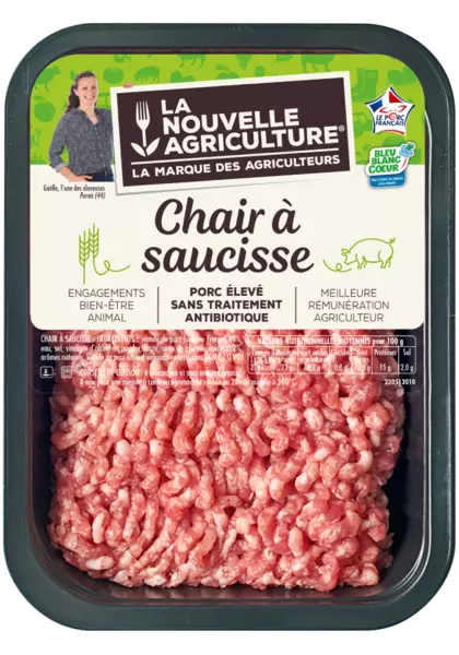 La chair à saucisse La Nouvelle Agriculture®