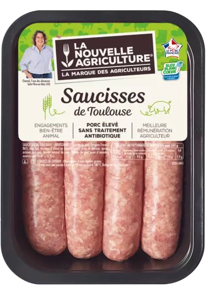 La saucisse de Toulouse La Nouvelle Agriculture®
