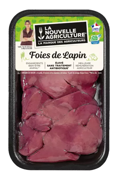 Les foies de lapin La Nouvelle Agriculture®